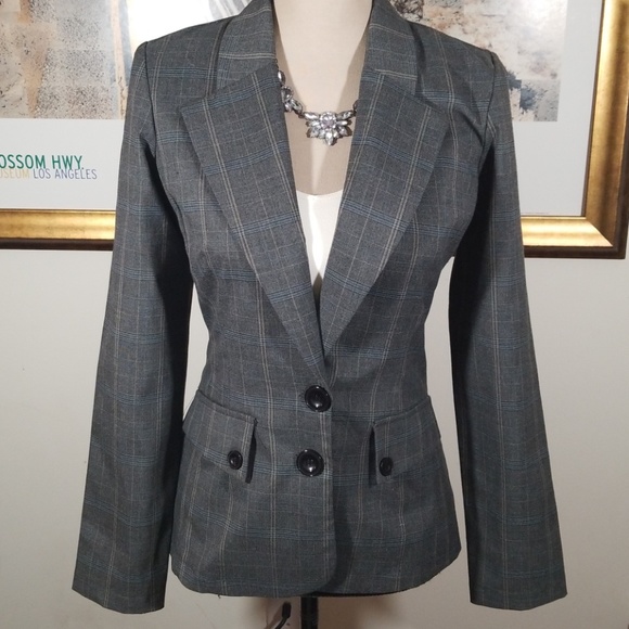 Valia Pattern office grey jacket. Size S. NWOT - Picture 1 of 8